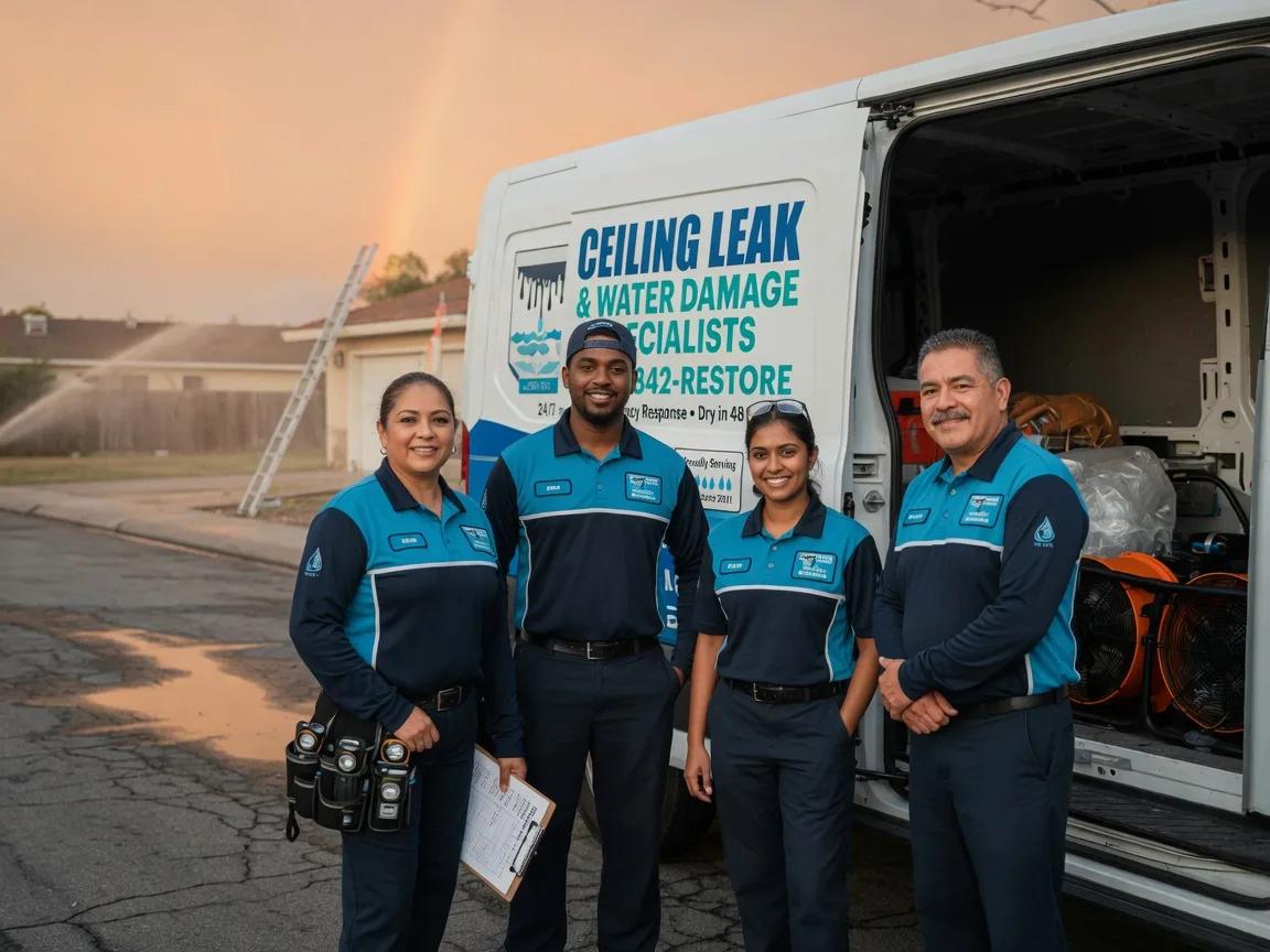Ceiling Leak Cleanup company in Sherrill, AR