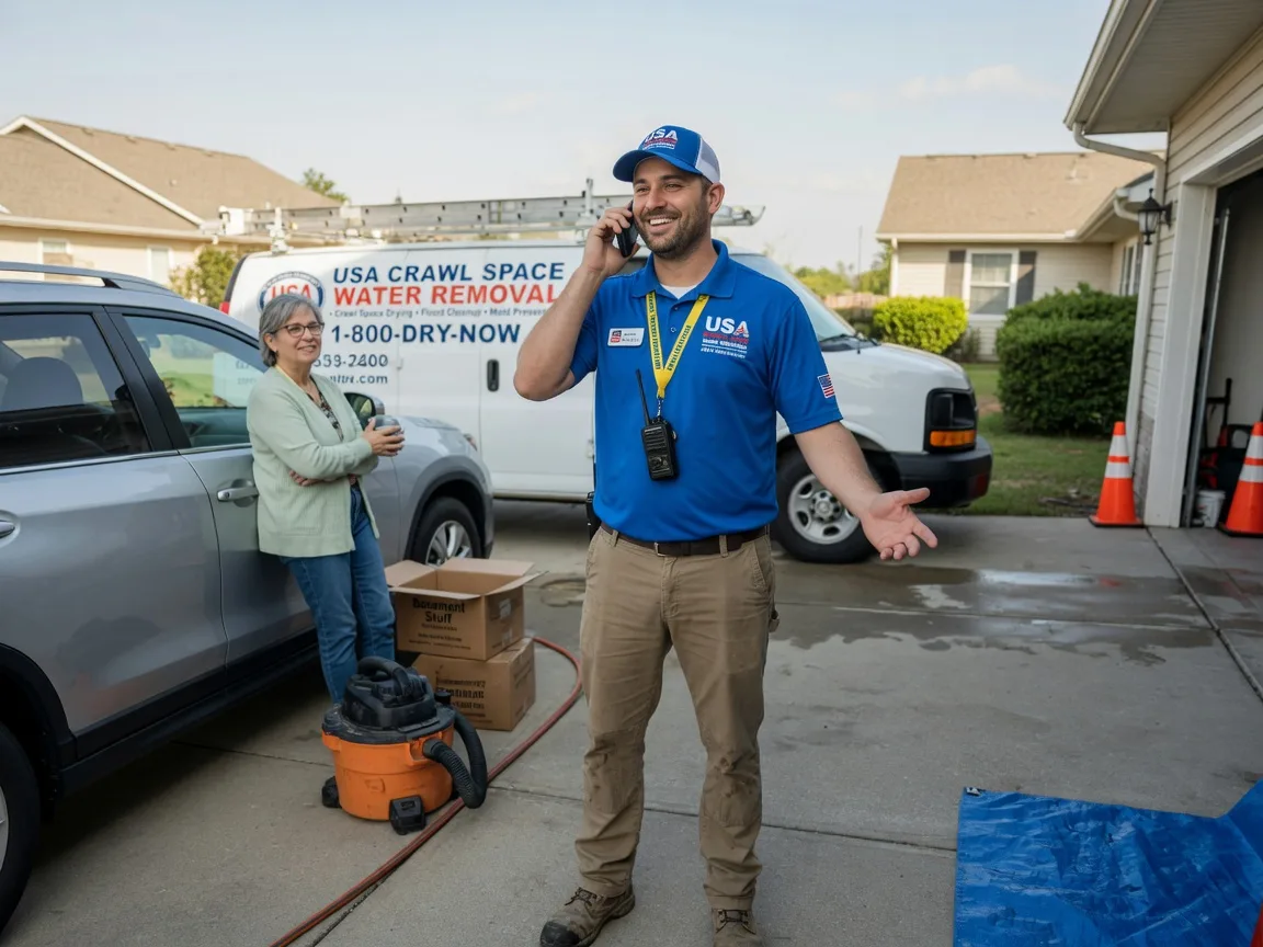 Crawl Space Water Removal Sherrill, AR FAQs